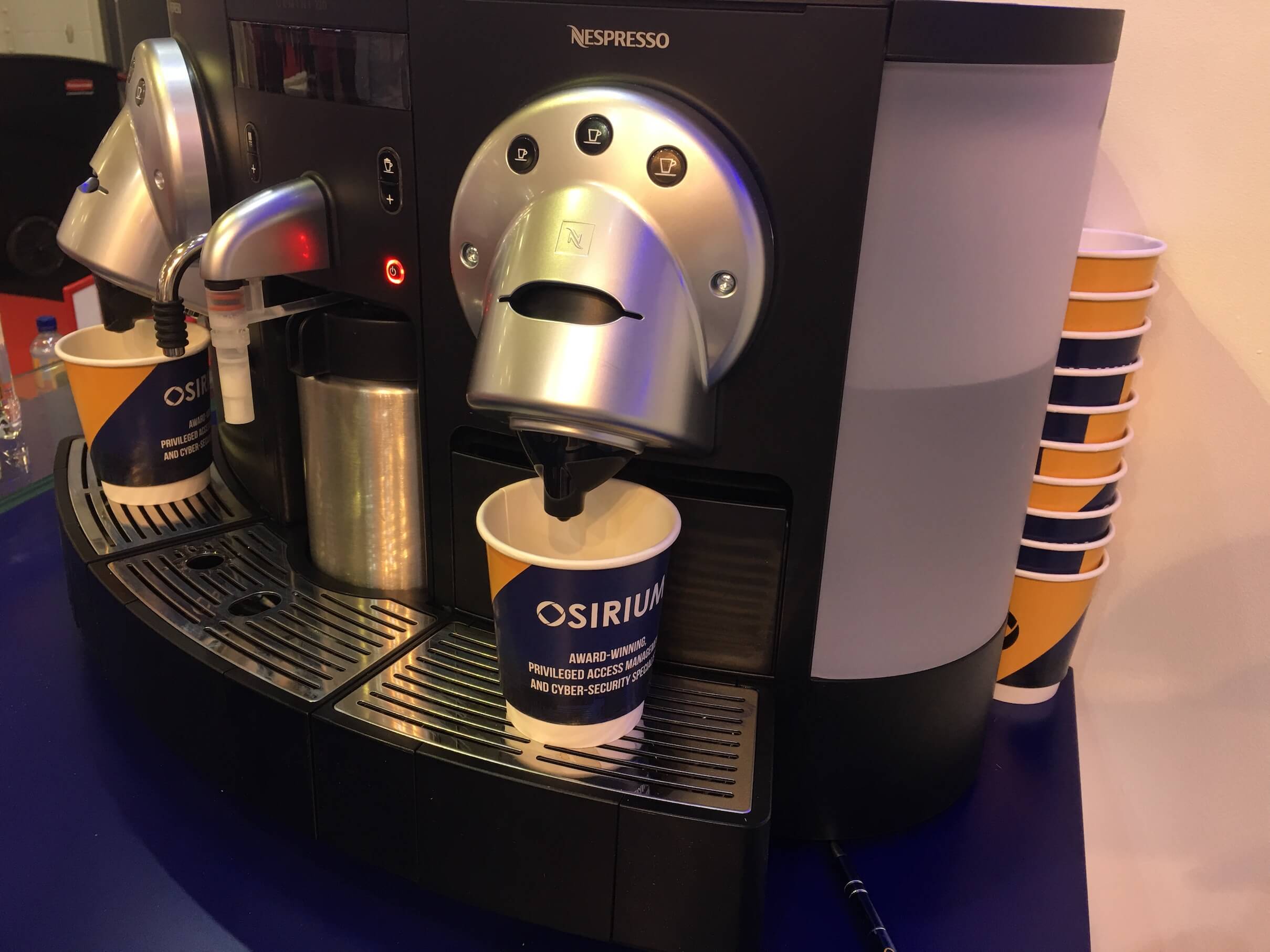 Osirium IP Expo Coffee