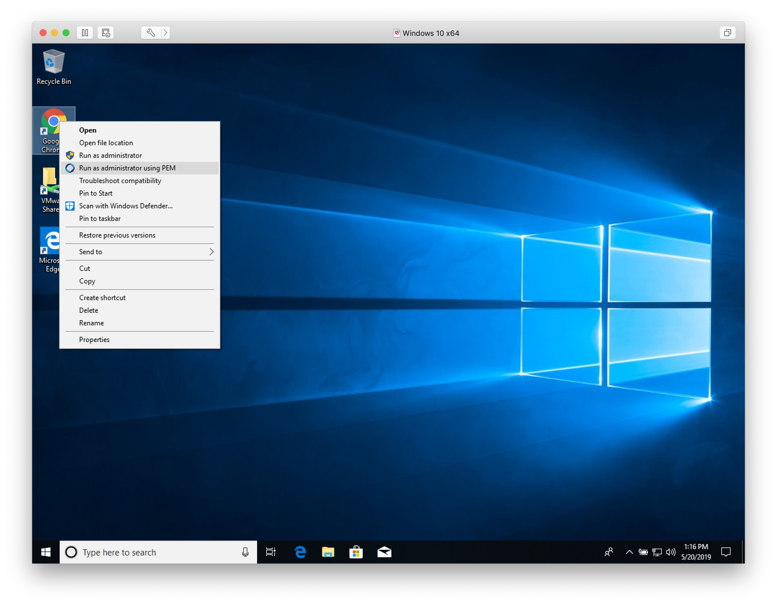 Windows Desktop Extension Windows Desktop Extension