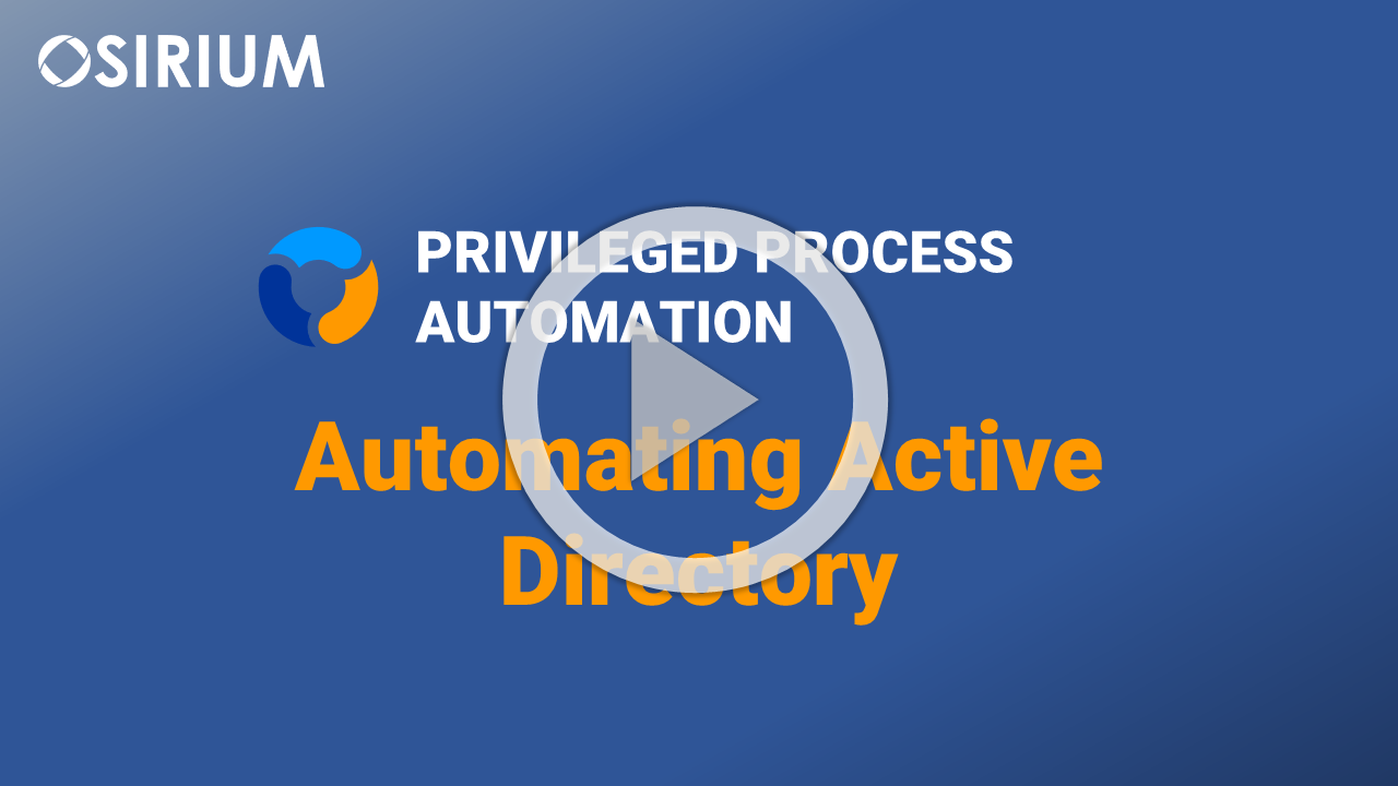 PPA Automation for Active Directory PPA Automation for Active Directory