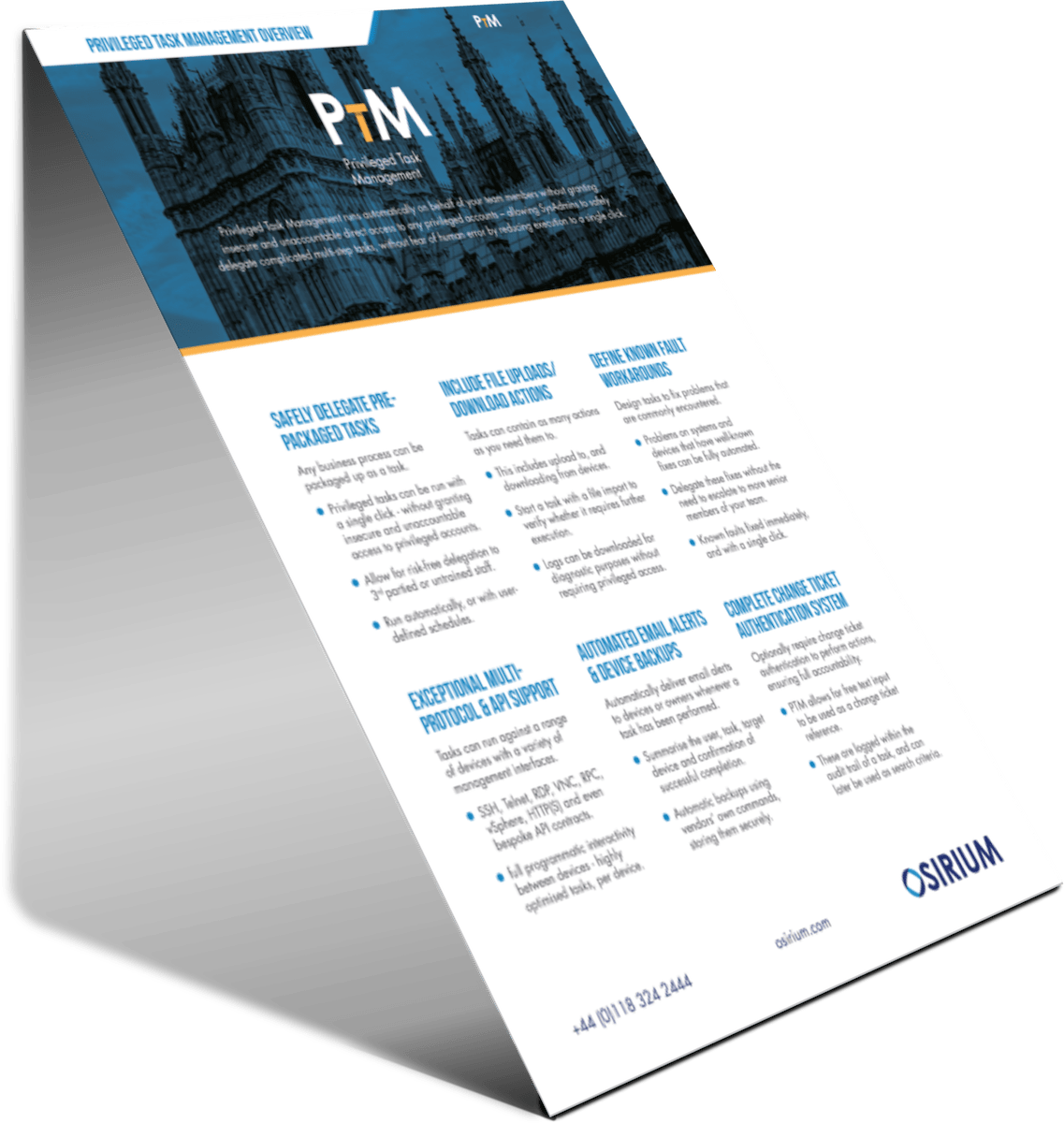 Privileged Task Mangement Module Data Sheet Privileged Task Mangement Module Data Sheet