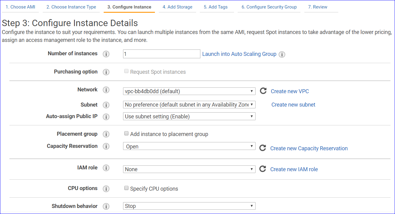 Configure-instance-type