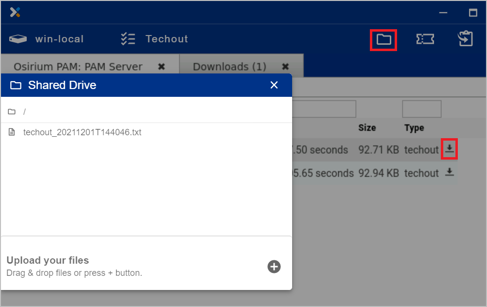 Download and Shared Drive