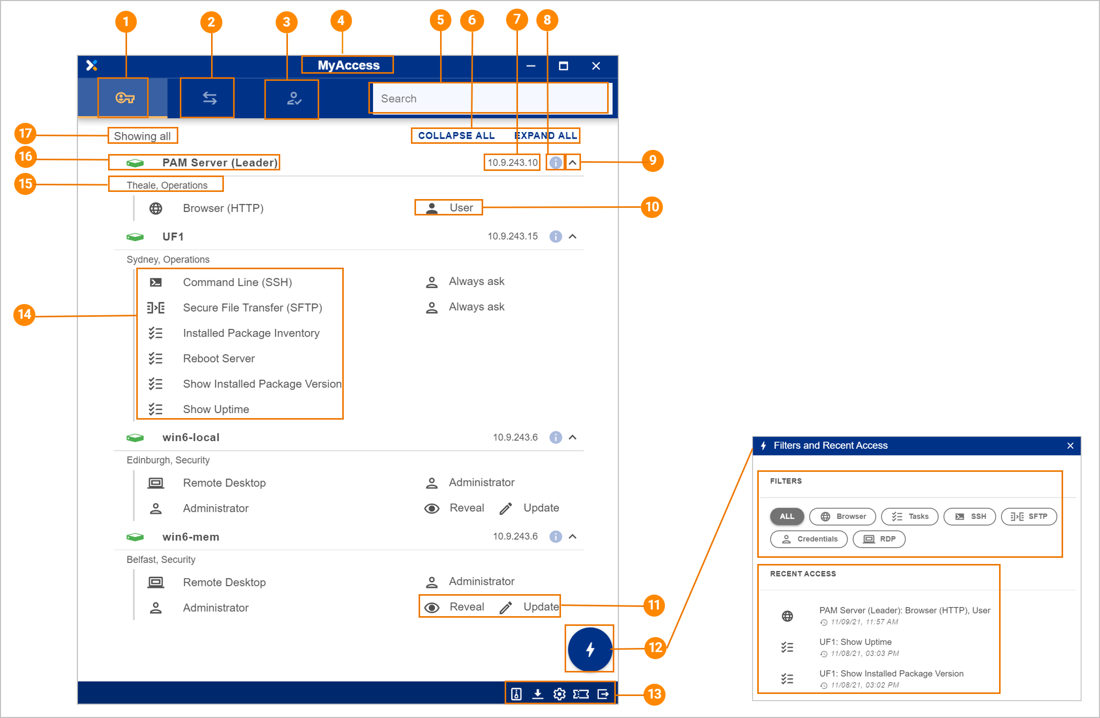 PAM Client Quickstart