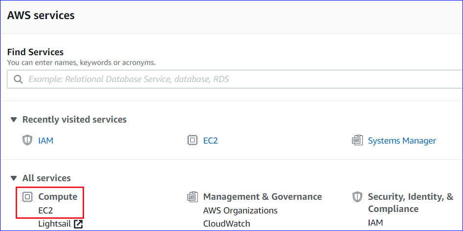 AWS-mgt-console