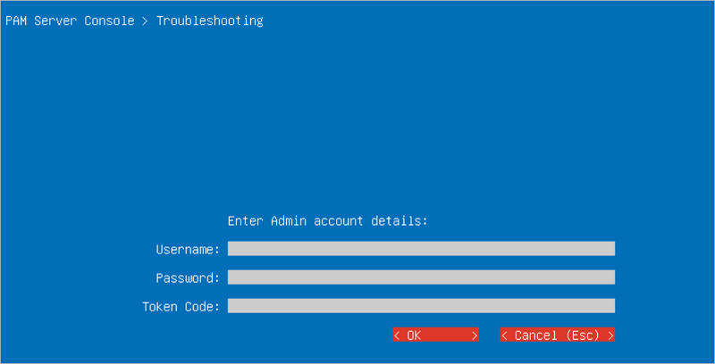 Console SuperAdmin logon