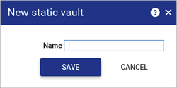 New static vault