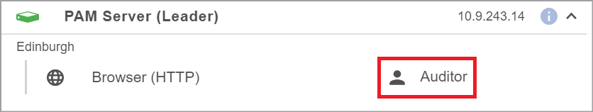 Auditor Access level