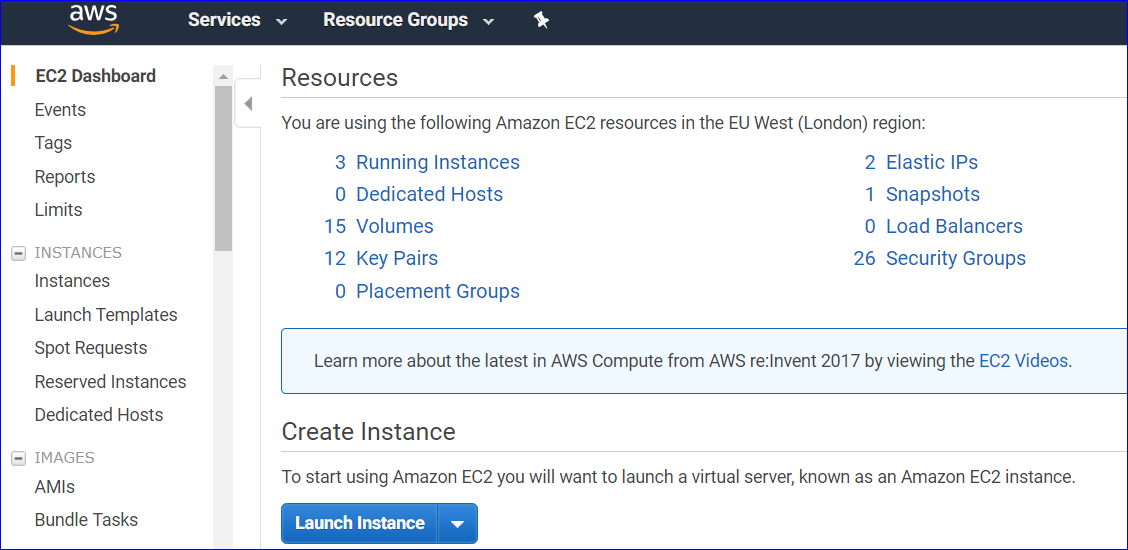 AWS-dashboard