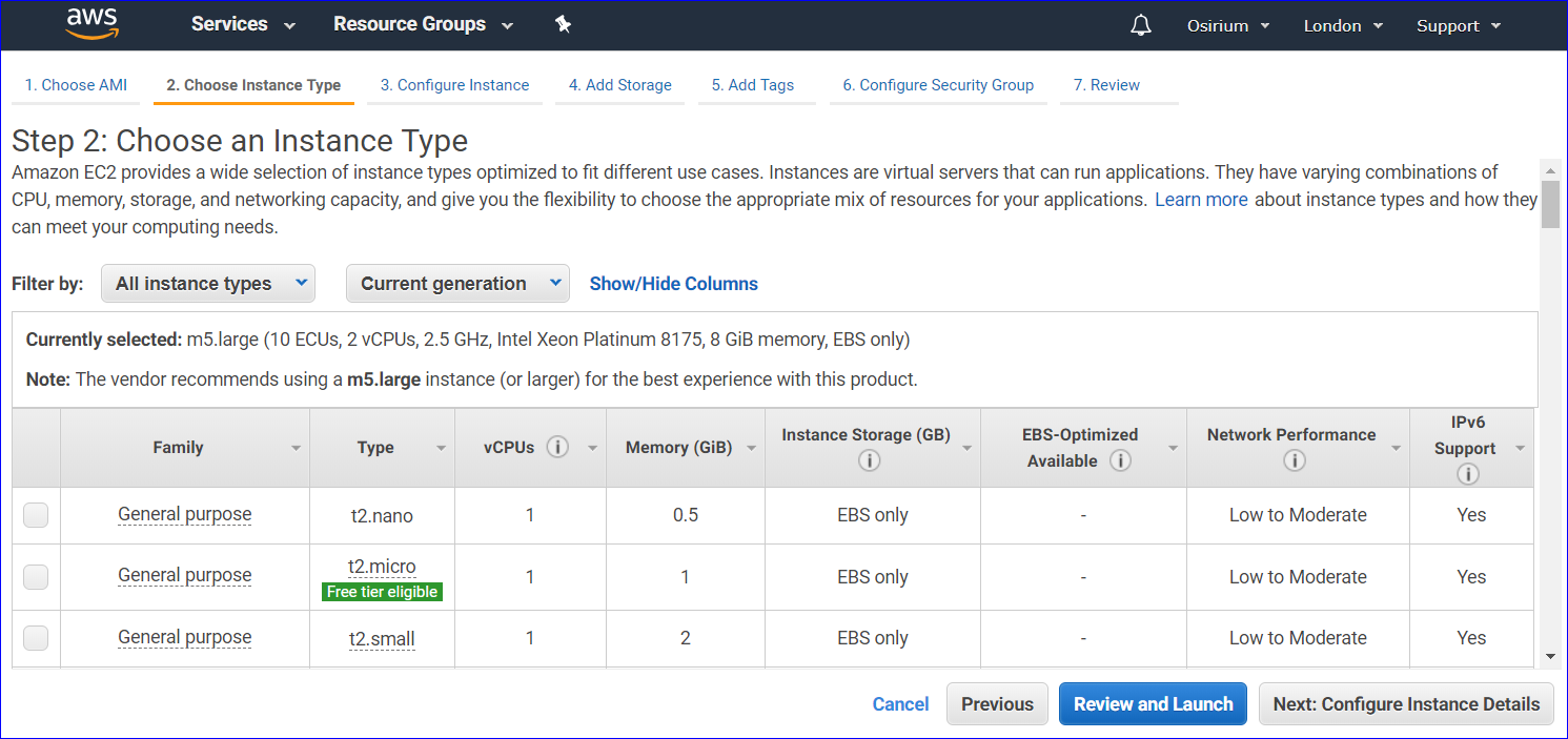 Choose-instance-type