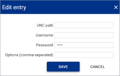 SMB Filestore Configuration