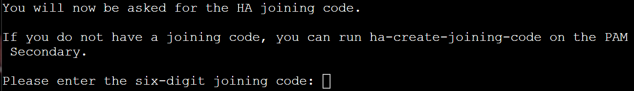 Enter Joining Code