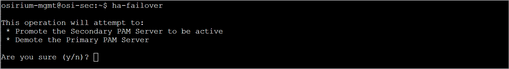 Failover Question