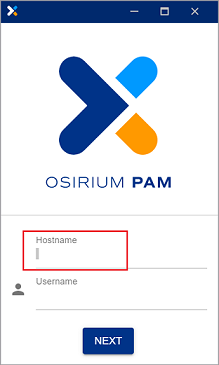 Hostname field visible