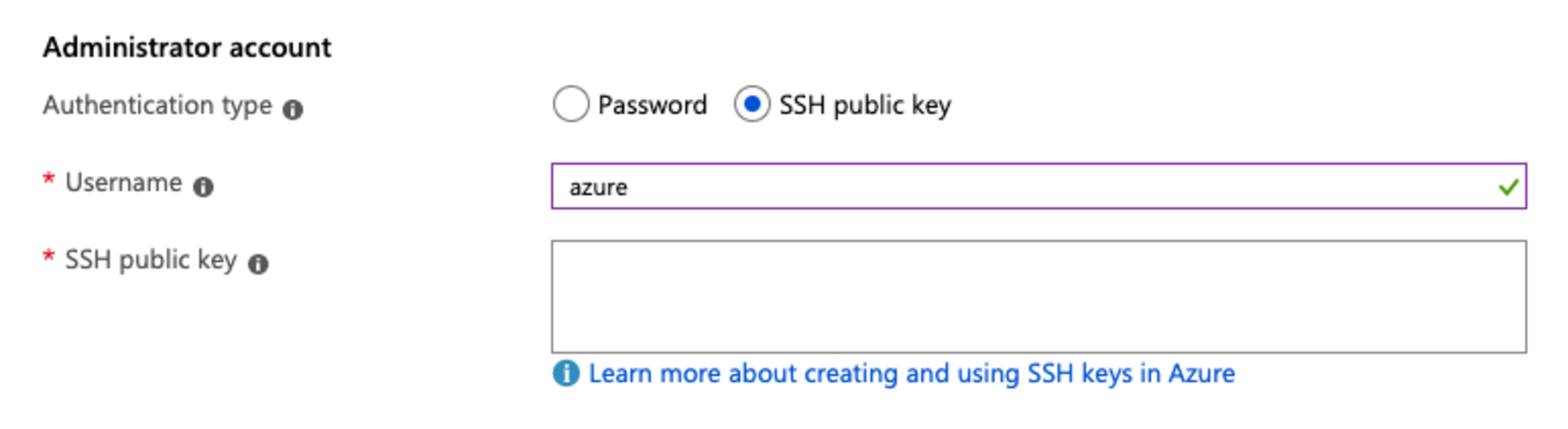 Configure SSH